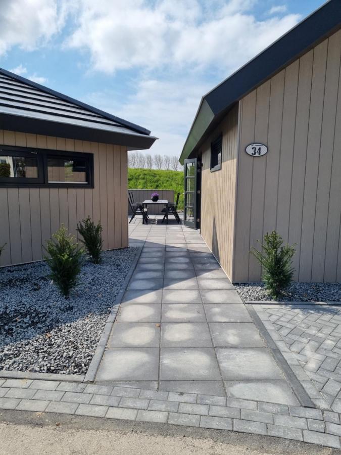 Chalet Met Sauna En Airconditioning Sint Annaland Kültér fotó