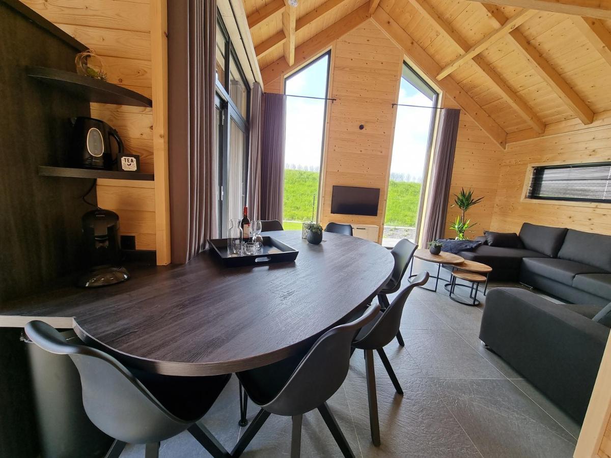 Chalet Met Sauna En Airconditioning Sint Annaland Kültér fotó