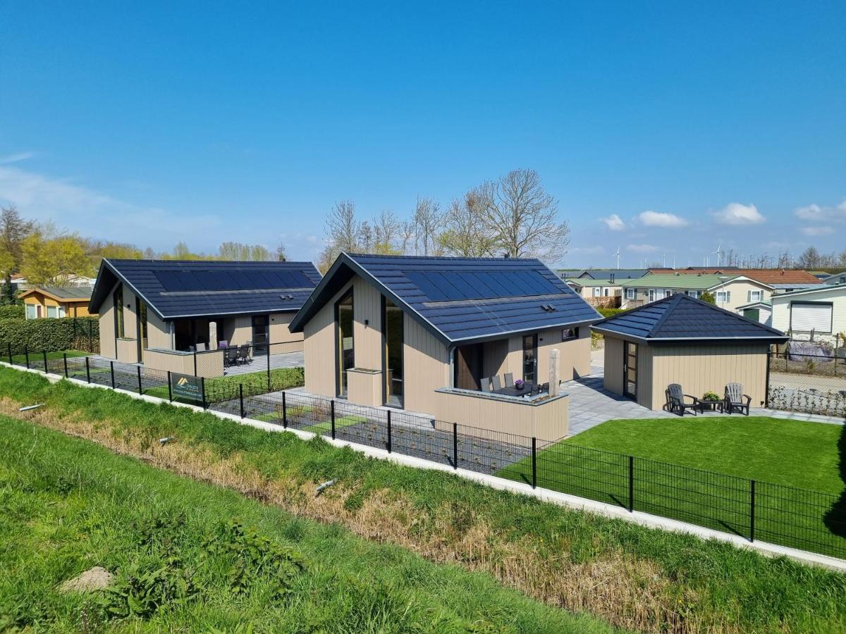 Chalet Met Sauna En Airconditioning Sint Annaland Kültér fotó